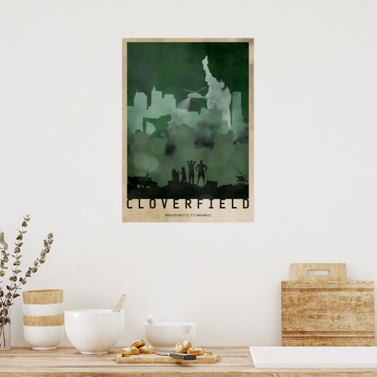 Cloverfield Poster (Keuken)