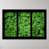 Cloverleaf Triptych Poster (Voorkant)