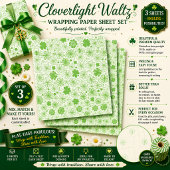 Cloverlight Wals Inpakpapier Vel
