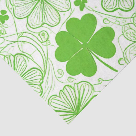 Cloverlight Wals Tissuepapier (Detail)