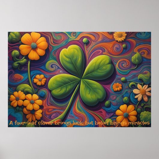 Clover's Charm: Een reis van geluk Poster (Voorkant)