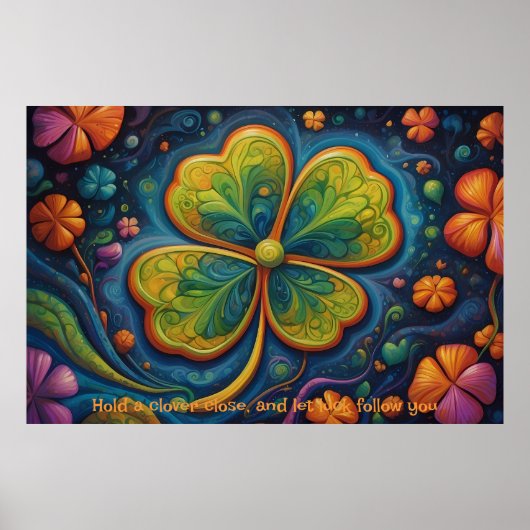 Clover's Charm: Een reis van geluk Poster (Voorkant)