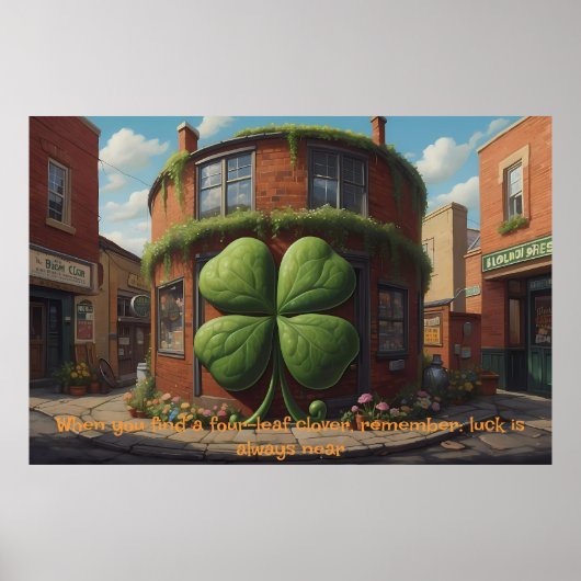 Clover's Charm: Een reis van geluk Poster (Voorkant)