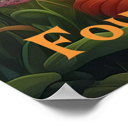 Clover's Charm: Een reis van geluk Poster (Hoek)