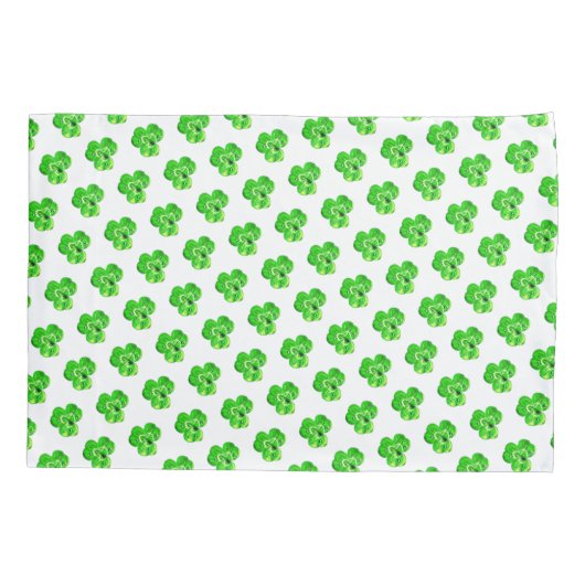 Clovers Dew Drops Pillow Case Kussensloop (Achterkant)