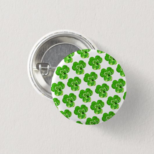 Clovers Dew Drups Button (Voorkant /achterkant)