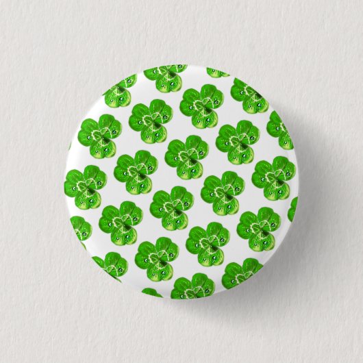 Clovers Dew Drups Button (Voorkant)