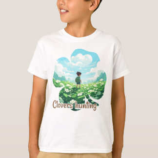 Clovers hunting t-shirt