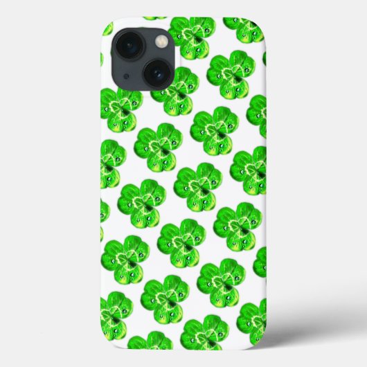 Clovers iPhone Case (Achterkant)