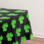 Clovers Tablecloth - Aangepaste kleuren Tafelkleed (Voorbeeld)