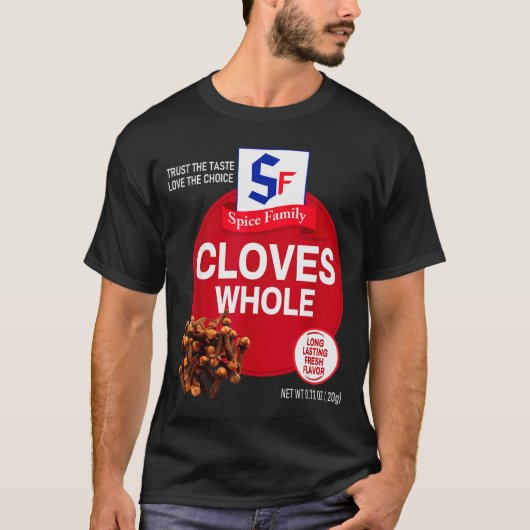 Cloves Whole Halloween Sce Costume Group Matching  T-shirt (Voorkant)
