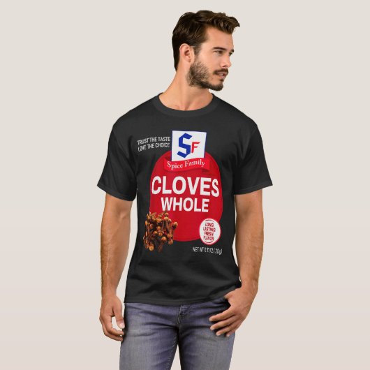 Cloves Whole Halloween Sce Costume Group Matching  T-shirt (Voorkant volledig)
