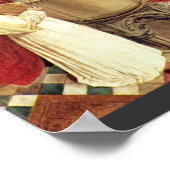 Clovis' Baptism door Meister des Heiligen Ägidius  Poster (Hoek)