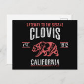 Clovis Briefkaart (Voorkant / Achterkant)