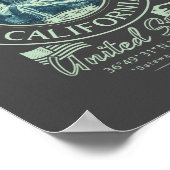 CLOVIS FRESNO CALIFORNIA - STAD CLOVIS CA POSTER (Hoek)