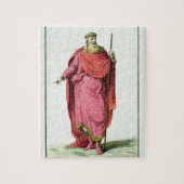 Clovis I (481-511) King of the Salian Franks from Legpuzzel (Verticaal)