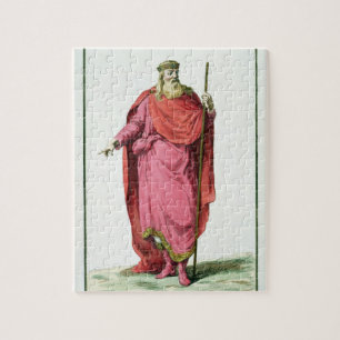 Clovis I (481-511) King of the Salian Franks from Legpuzzel