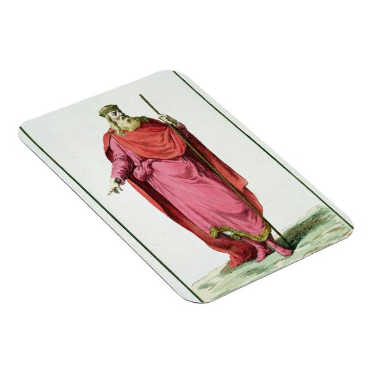 Clovis I (481-511) King of the Salian Franks from Magneet (Rechterzijde)