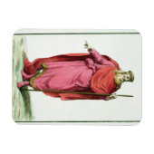 Clovis I (481-511) King of the Salian Franks from Magneet (Horizontaal)