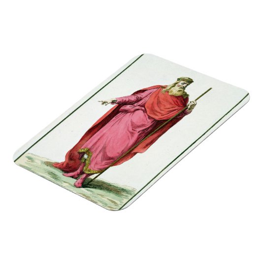 Clovis I (481-511) King of the Salian Franks from Magneet (Linkerzijde)