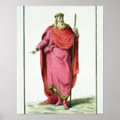 Clovis I (481-511) King of the Salian Franks from Poster (Voorkant)