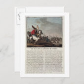 Clovis I (c.466-511) bij de slag om Tolbiac, 496 Briefkaart (Voorkant / Achterkant)