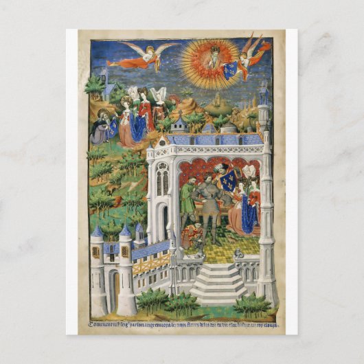Clovis I Legende wenskaart Briefkaart (Voorkant)