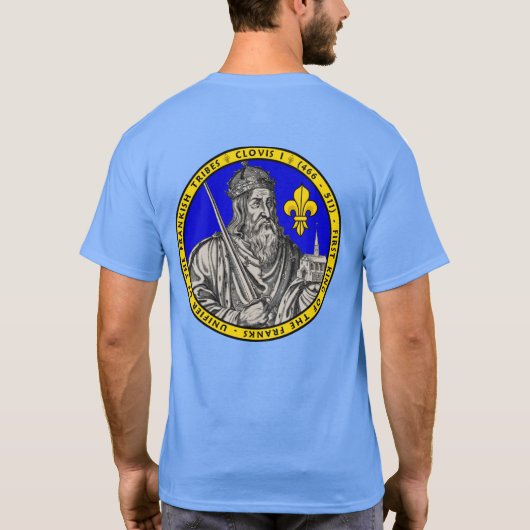 Clovis I Portrait Seal Shirt (Achterkant)
