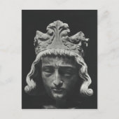 Clovis II , Merovingian Frankish Briefkaart (Voorkant)