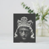 Clovis II , Merovingian Frankish Briefkaart (Staand voorkant)