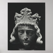 Clovis II , Merovingian Frankish Poster (Voorkant)