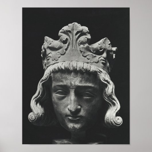 Clovis II , Merovingian Frankish Poster (Voorkant)