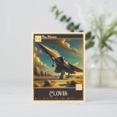 Clovis, New Mexico | Antiek Briefkaart (Staand voorkant)