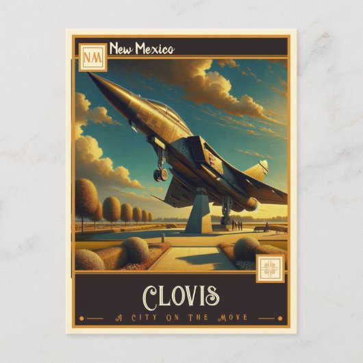 Clovis, New Mexico | Antiek Briefkaart (Voorkant)