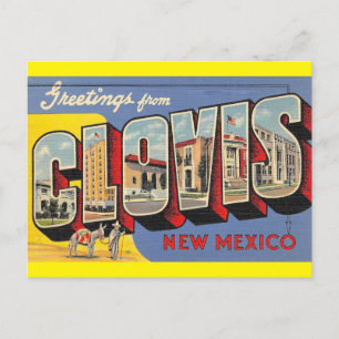 Clovis, New Mexico  Art Travel Briefkaart