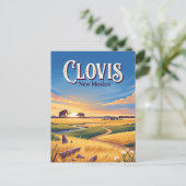 Clovis, New Mexico Briefkaart (Staand voorkant)