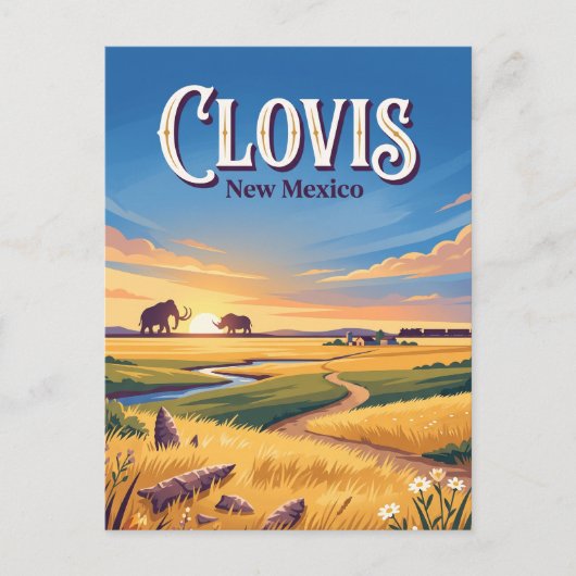 Clovis, New Mexico Briefkaart (Voorkant)