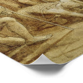 Clovis vervoerd op zijn schild poster (Hoek)