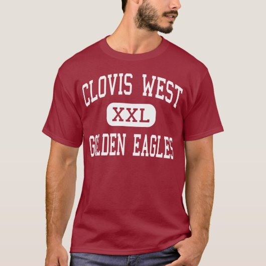 Clovis West - Golden Eagles - High - Fresno T-shirt (Voorkant)