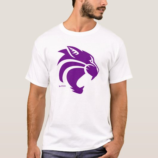 Clovis Wildcats Mascot T-Shirt (Voorkant)