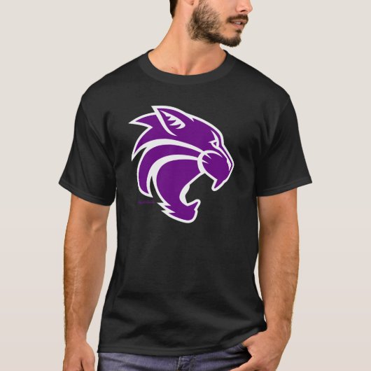 Clovis Wildcats Mascot T-Shirt (Voorkant)
