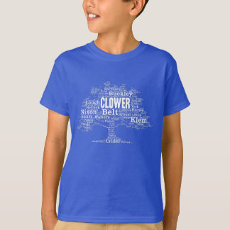 Clower Kind - witte print T-shirt