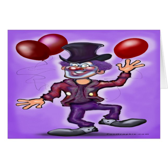 Clown (Voorkant Horizontaal)
