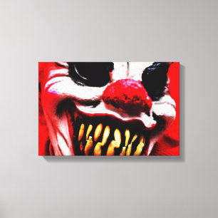 Clown 1 16.50x11 (41.25x27.5cm) waccna canvas afdruk