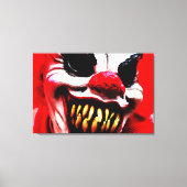Clown 1 36x24 (90x60cm) waccna canvas afdruk (Voorkant)