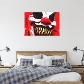 Clown 1 36x24 (90x60cm) waccna canvas afdruk (Insitu (Slaapkamer))