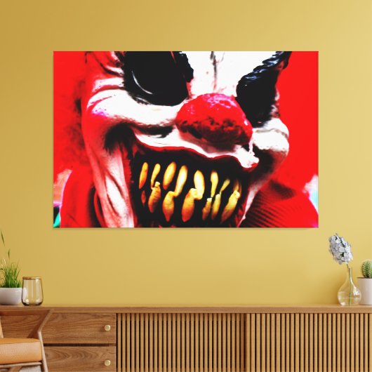 Clown 1 60x40 (150x100cm) waccnm canvas afdruk (Insitu (Woonkamer))
