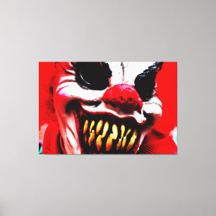 Clown 1 60x40 (150x100cm) waccnm canvas afdruk