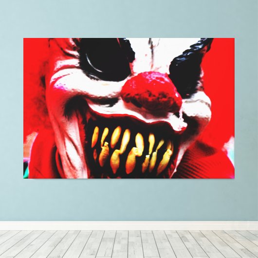 Clown 1 60x40 (150x100cm) waccnm canvas afdruk (Insitu (Houten vloer))