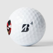 Clown 1 be6 gbcna golfballen (Logo)